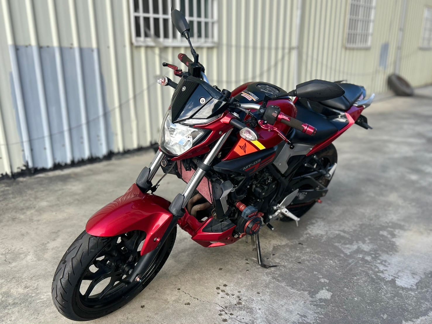 YAMAHA MT-03 - 中古/二手車出售中 2015年 YAMAHA MT-03/0元交車/分期貸款/車換車/線上賞車/到府交車 | 翊帆國際重車