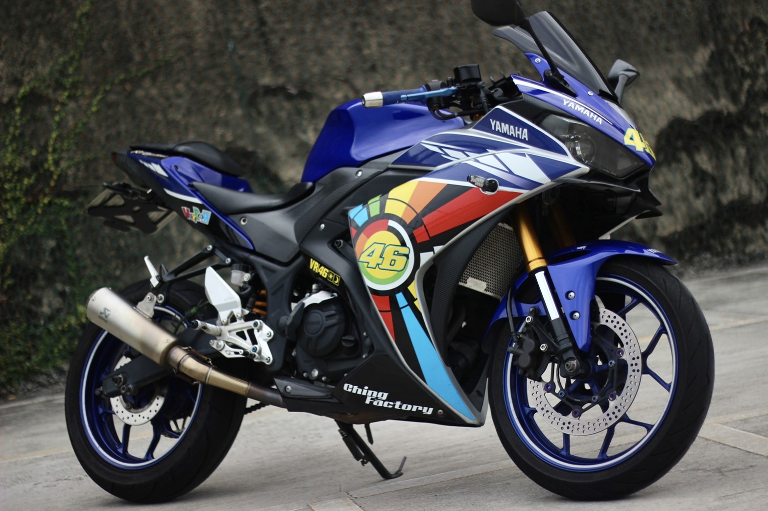 【一拳車業】YAMAHA YZF-R3 - 「Webike-摩托車市」 2015 R3 改新款倒叉