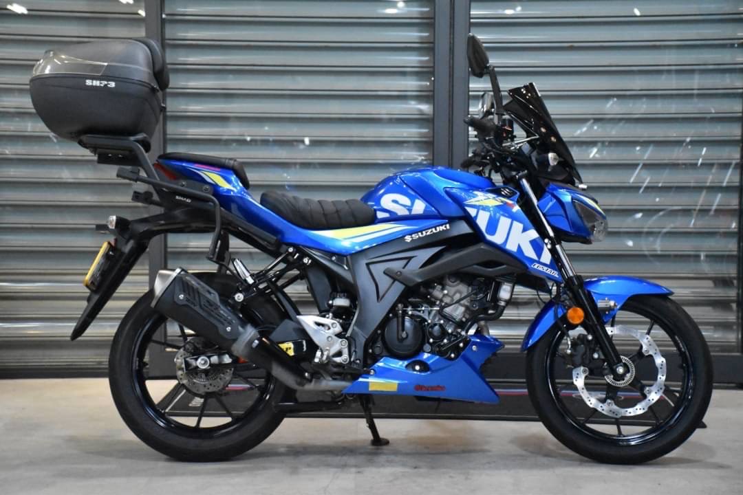 SUZUKI GSX-S150 - 中古/二手車出售中 SHAD後箱 行車記錄器 小資族二手重機買賣 | 小資族二手重機買賣