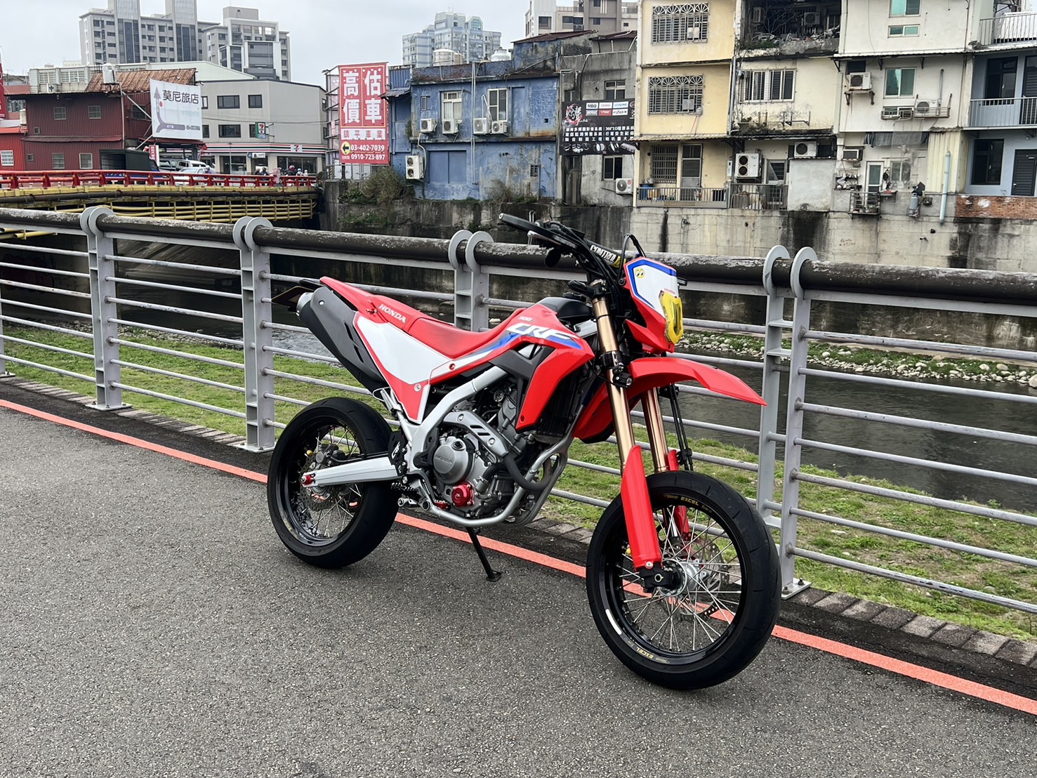 HONDA CRF300L - 中古/二手車出售中 2022 Honda CRF300L 改滑胎 台本車 | Ike 孝森豪重機