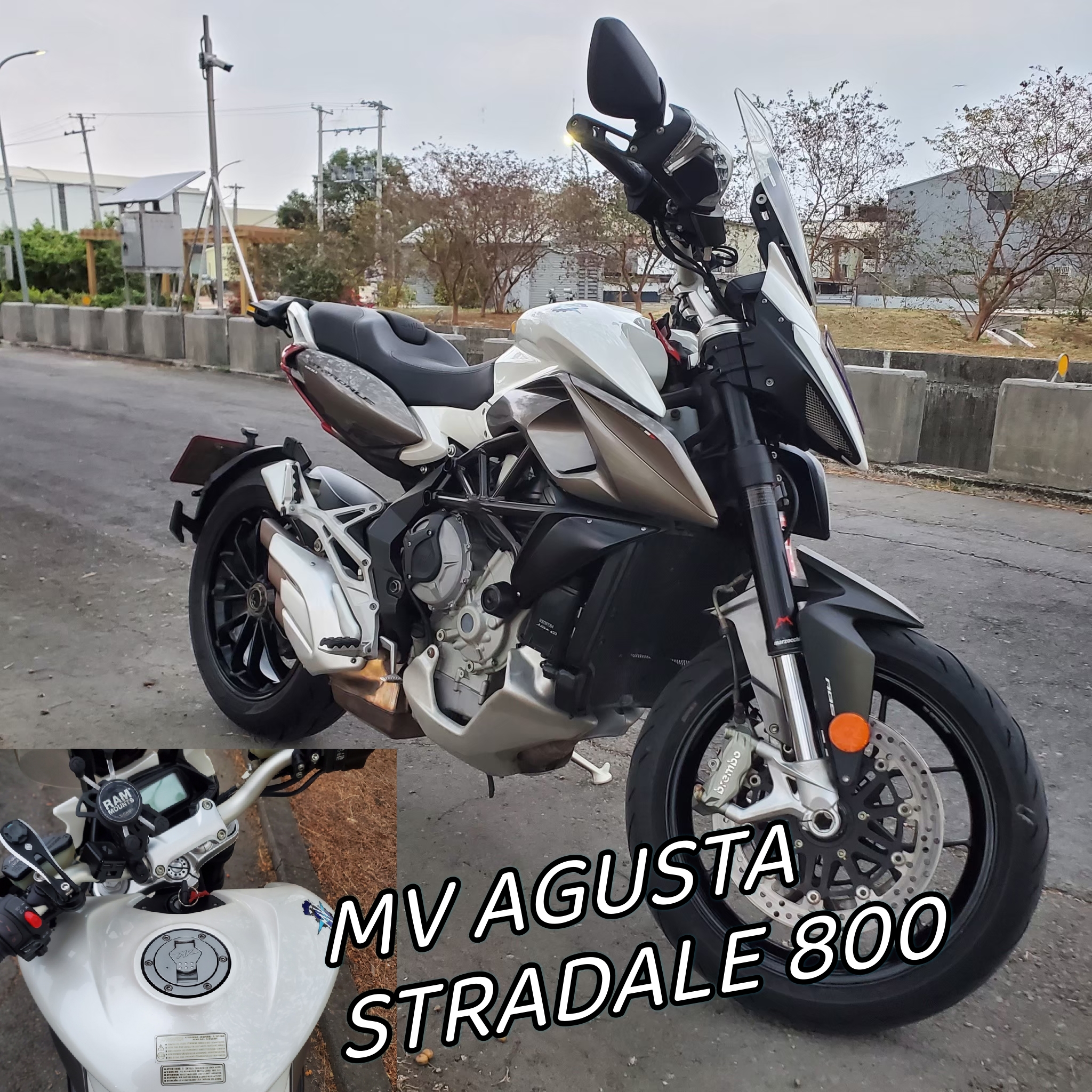 【飛翔國際】MV AGUSTA STRADALE 800 - 「Webike-摩托車市」 售 2015 MV AGUSTA 奧古斯塔 STRADALE 800 可分期 可車換車 S800 MV800