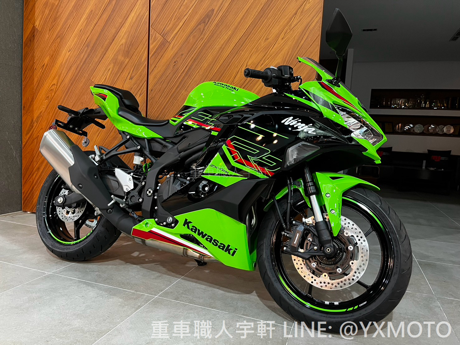 【重車銷售職人-宇軒 (敏傑)】Kawasaki ZX-4RR KRT - 「Webike-摩托車市」 【敏傑宇軒】四缸跑車 Kawasaki ZX-4RR KRT 廠隊綠 總代理公司車