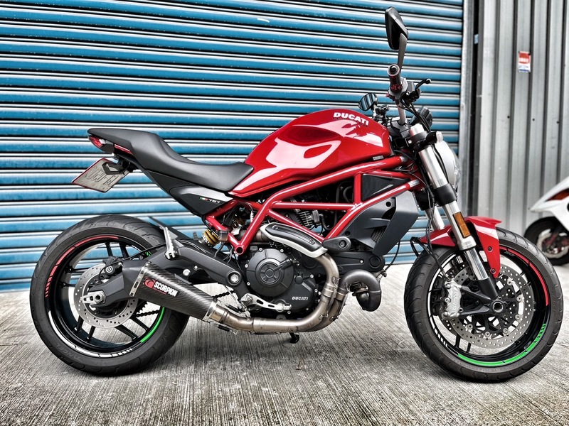 DUCATI MONSTER 797 - 中古/二手車出售中 碩文車 英蠍管 行車記錄器 無摔車無事故  | 小資族二手重機買賣