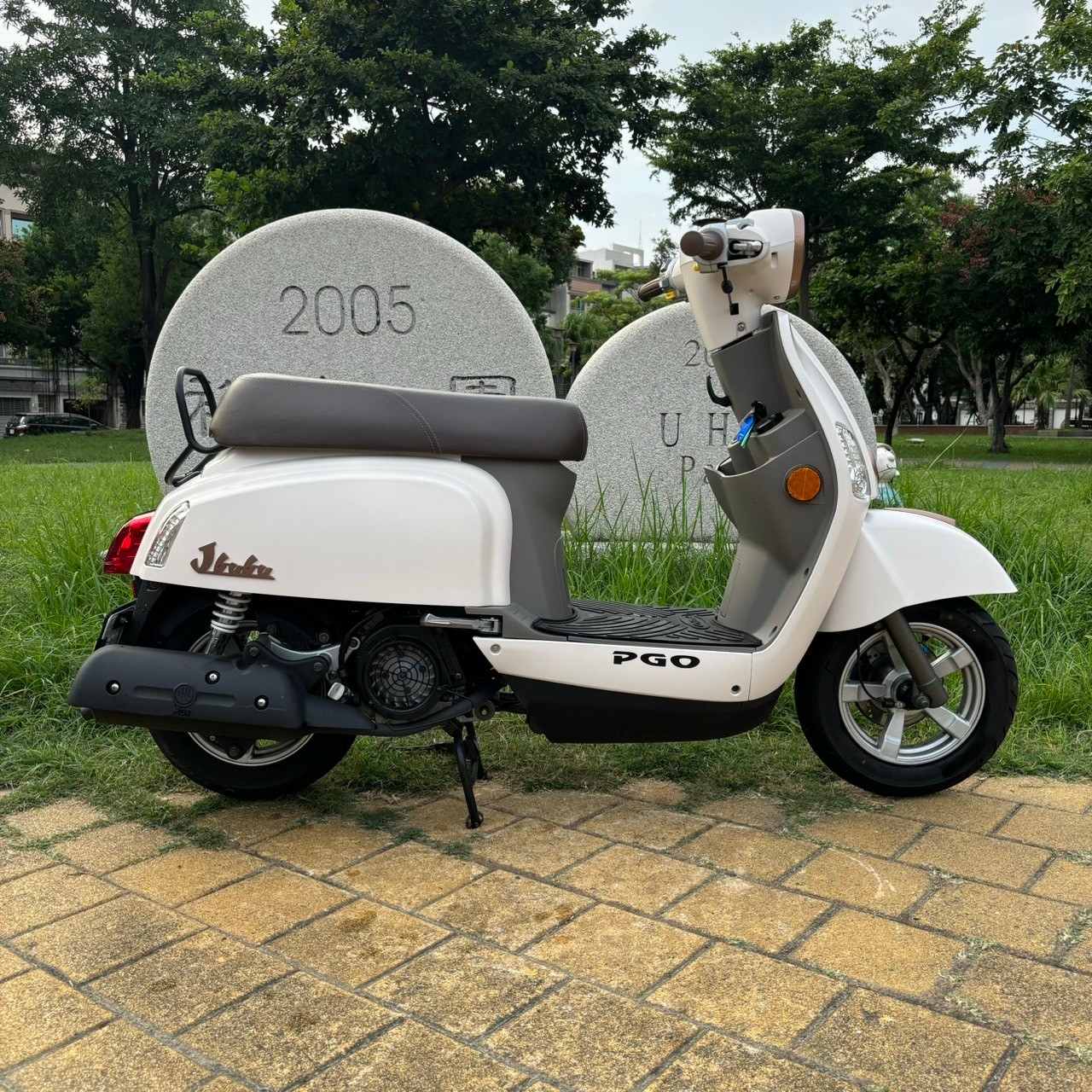 比雅久 J-BUBU115 - 中古/二手車出售中 2024 PGO JBUBU 115 CBS LED 文青版 #7128 | 貳輪嶼中古機車專賣-台南店