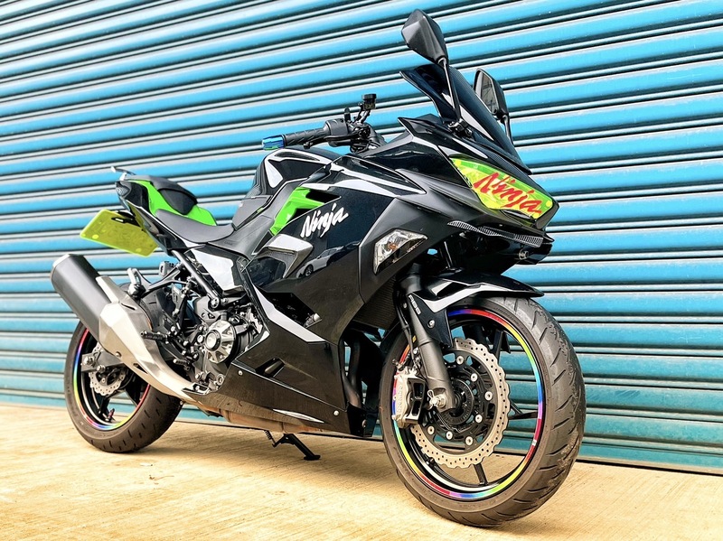 KAWASAKI NINJA400 - 中古/二手車出售中 YSS前叉 YSS後避震 超多改裝 里程保證 小資族二手重機買賣 | 小資族二手重機買賣