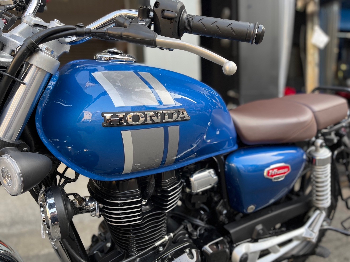 HONDA CB350新車出售中 Honda CB350  藍銀色 2023 PRO CHROME ABS | 飛翔重車{三民店}