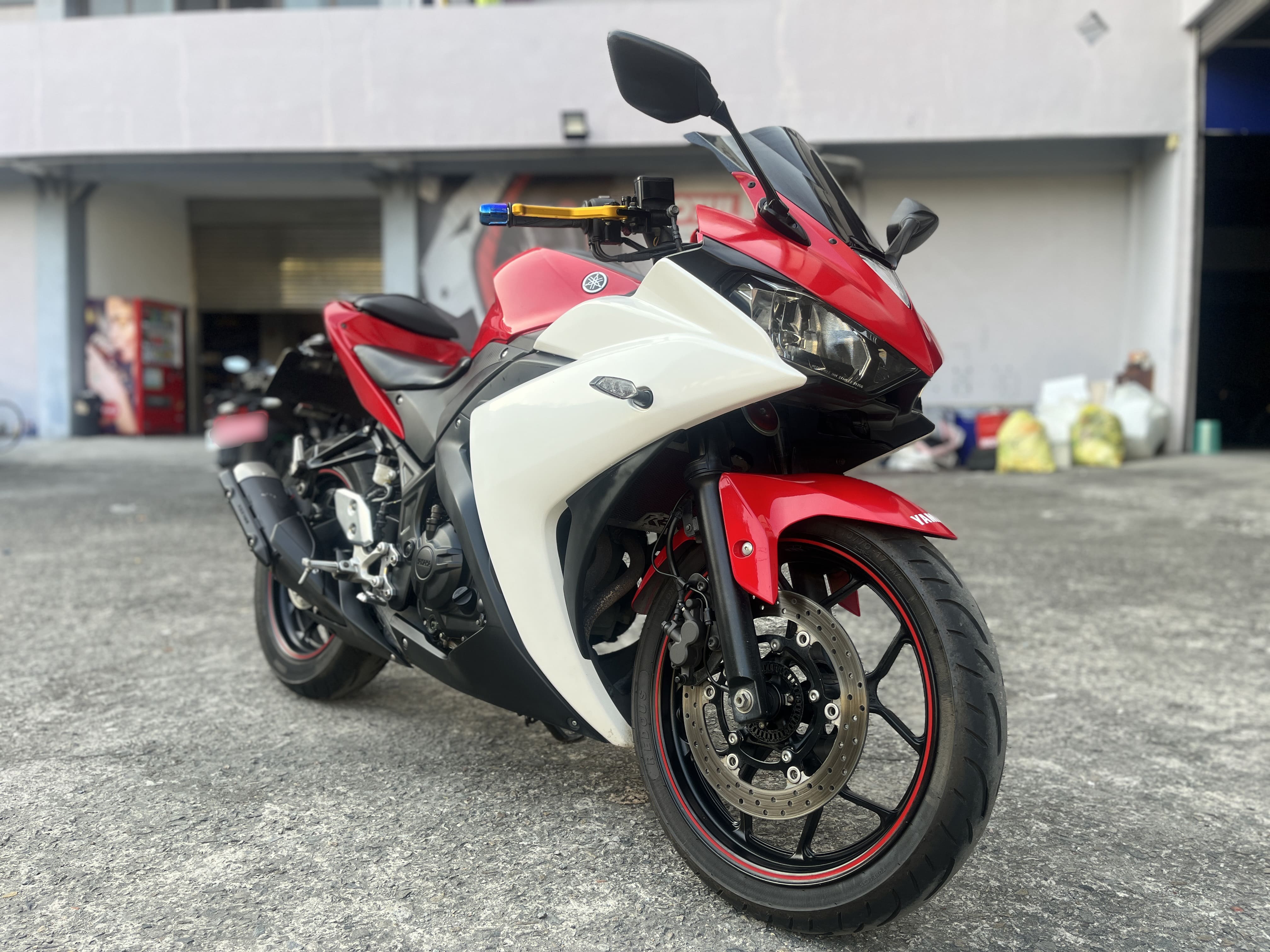 YAMAHA YZF-R3 - 中古/二手車出售中 2015年 YAMAHA YZF-R3/0元交車/分期貸款/車換車/線上賞車/到府交車 | 翊帆國際重車