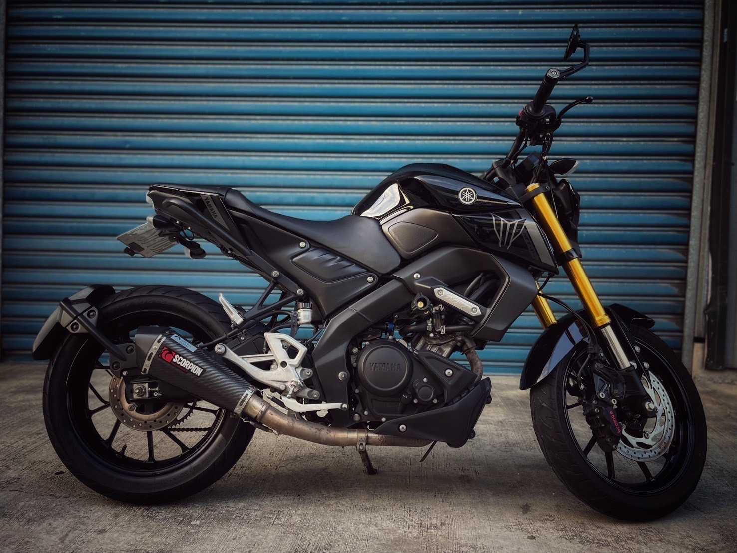 YAMAHA MT-15 - 中古/二手車出售中 MT-15v2 英蠍管全段 行車記錄器 Brembo卡鉗 眾多改裝 小資族二手重機買賣 | 小資族二手重機買賣