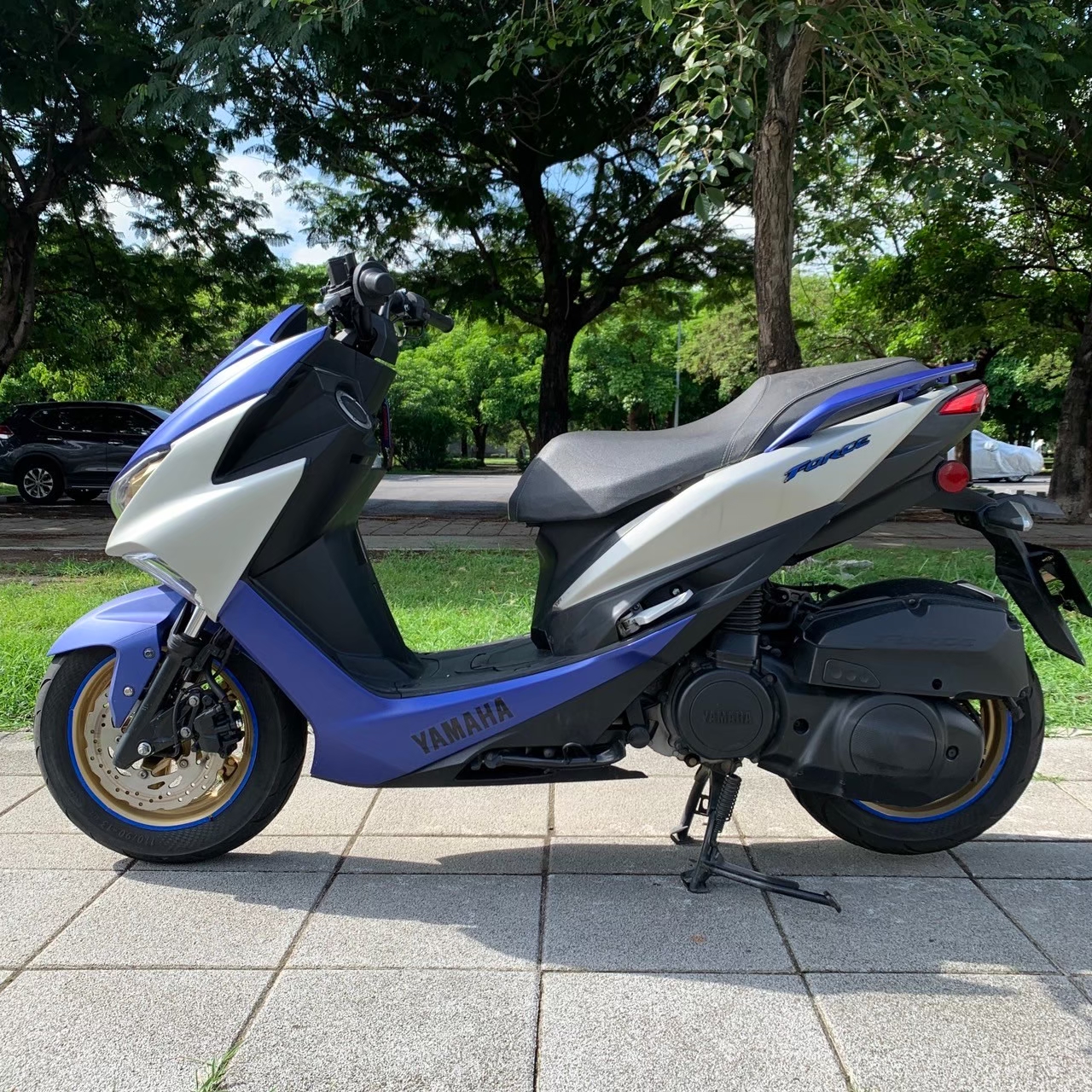 山葉 FORCE 155 - 中古/二手車出售中 【高雄二手機車】2019 山葉 FORCE 155 #3581 實車實價/高雄二手機車買賣/便宜售代步車/經濟車 | 貳輪嶼二手機車行-高雄店/中古重機收購/gogoro買賣推薦/線上估價立刻加Line:@motor888 （台南、屏東也有到府收購）