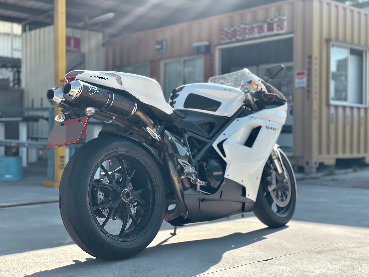 DUCATI 848EVO - 中古/二手車出售中 2011經典848EVO版 超低里程可立約保證 | 武士重機-阿良