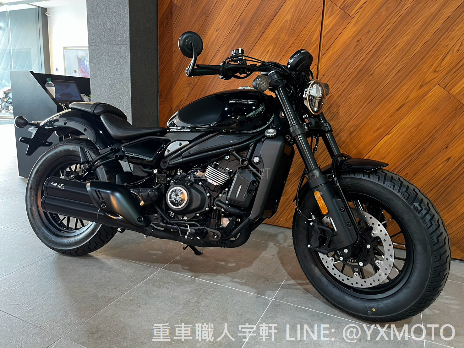 【重車銷售職人-宇軒 (敏傑)】CFMOTO 450CL-C - 「Webike-摩托車市」 【敏傑宇軒】CFMOTO 450 CLC 雙缸小美式 亮黑色 總代理公司車