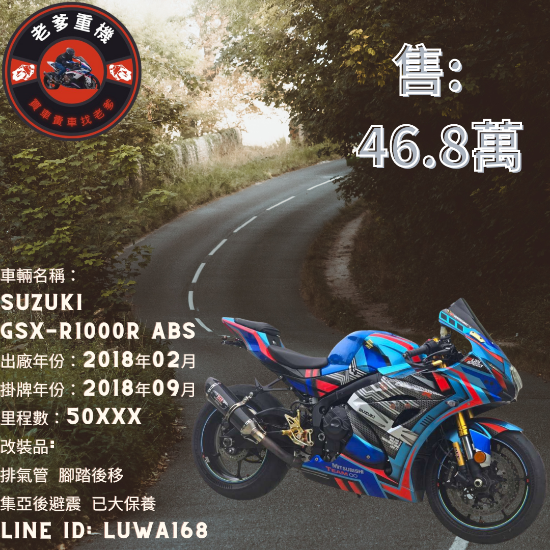 【老爹重機】SUZUKI GSX-R1000 - 「Webike-摩托車市」