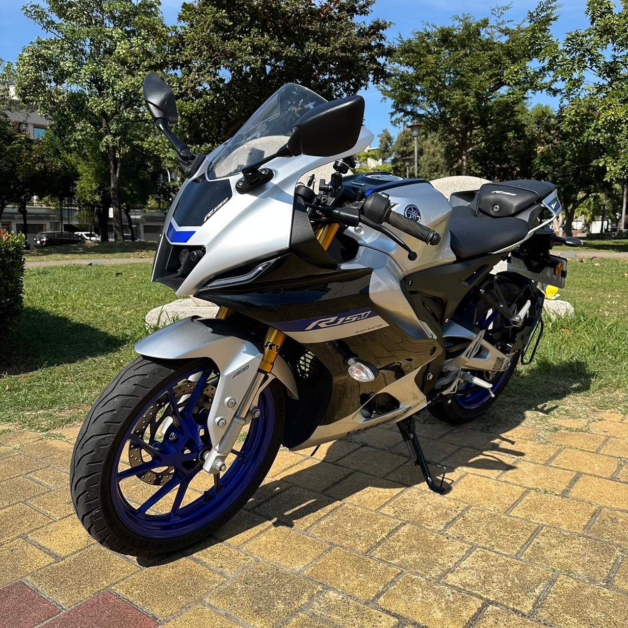 【貳輪嶼中古機車專賣-台南店】YAMAHA YZF-R15 - 「Webike-摩托車市」 2022 山葉YZF-155  R15M #8576