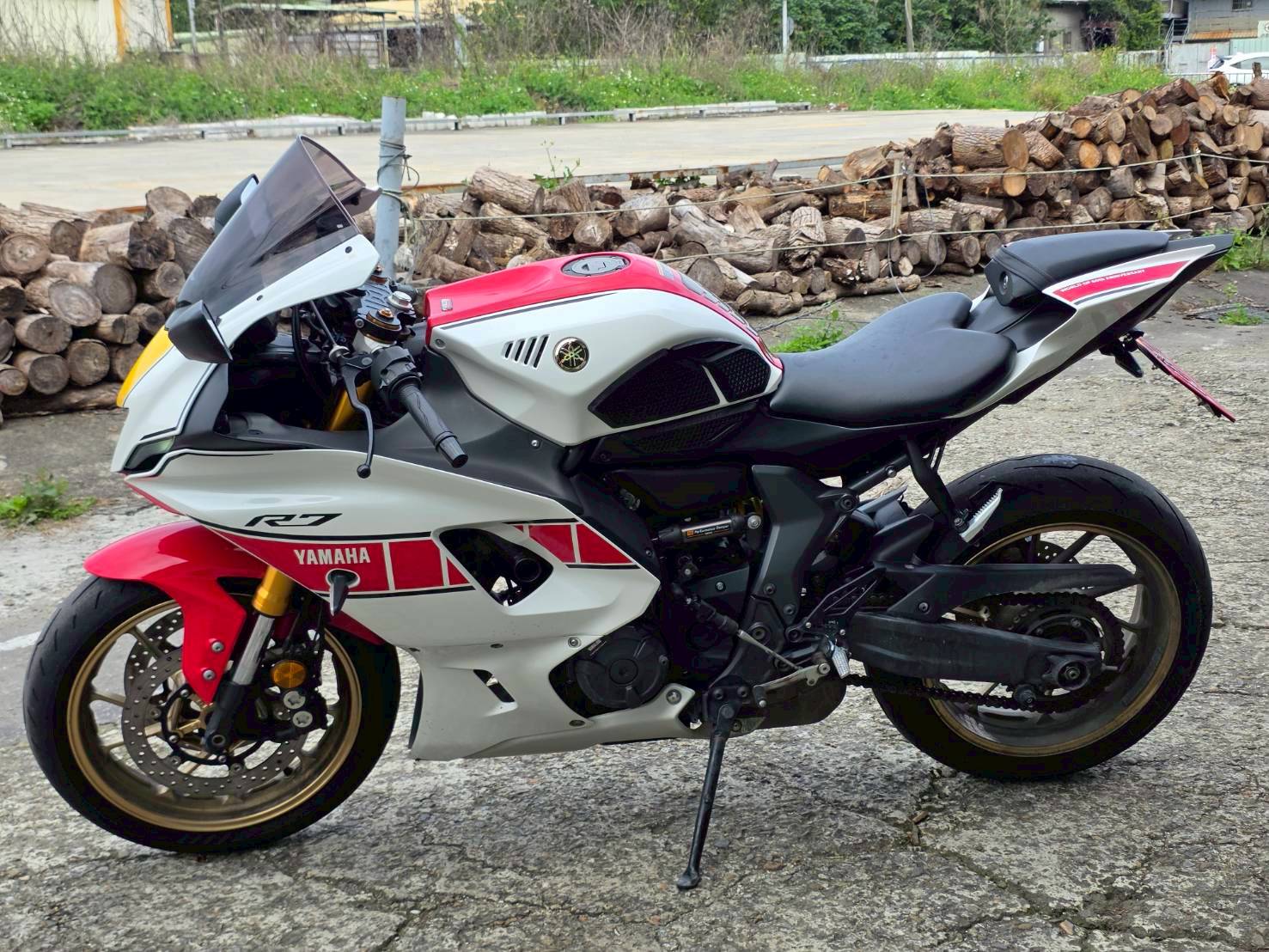 YAMAHA YZF-R7 - 中古/二手車出售中 [出售] 2021年 YAMAHA YZF-R7 ABS 周年配色 | 老爹重機 ...
