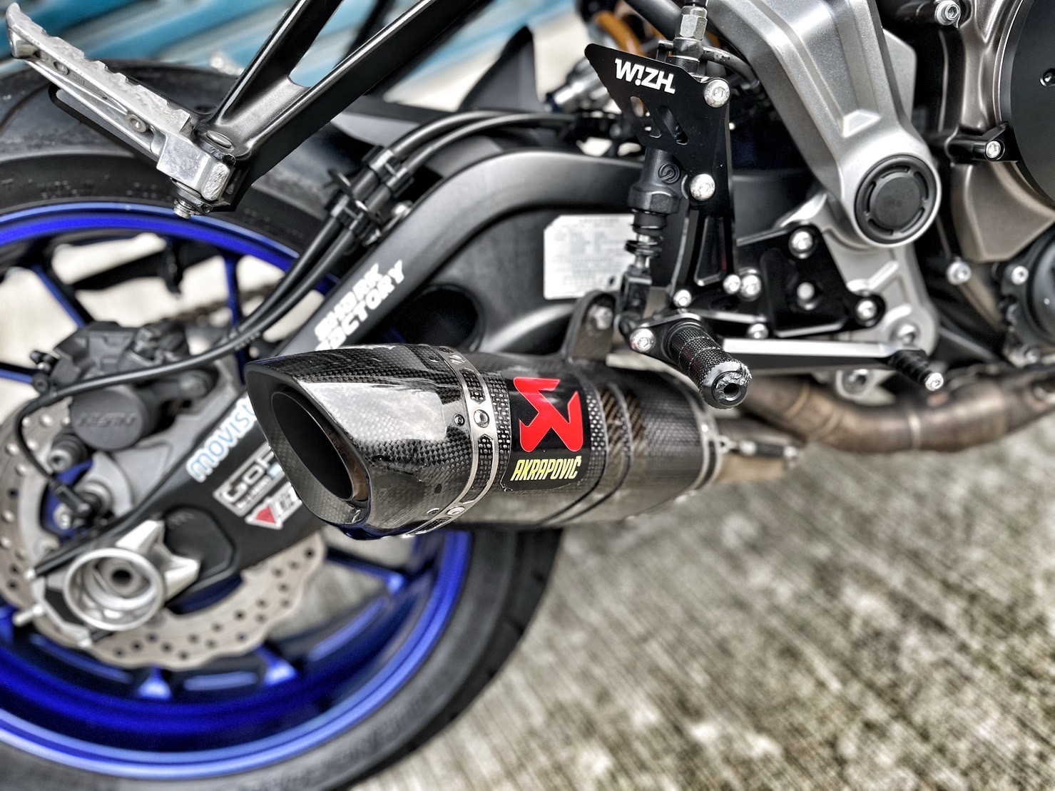 YAMAHA MT-07 - 中古/二手車出售中 全段碳蠍管 D2後避震 YSS前叉 WH!Z腳踏 行車記錄器 超多改裝 小資族二手重機買賣 | 小資族二手重機買賣