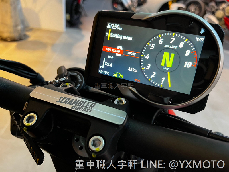 DUCATI SCRAMBLER FULL THROTTLE新車出售中 【敏傑宇軒】2024 DUCATI 杜卡迪 SCRAMBLER 動力版 Full Throttle 公司車 | 重車銷售職人-宇軒 (敏傑)