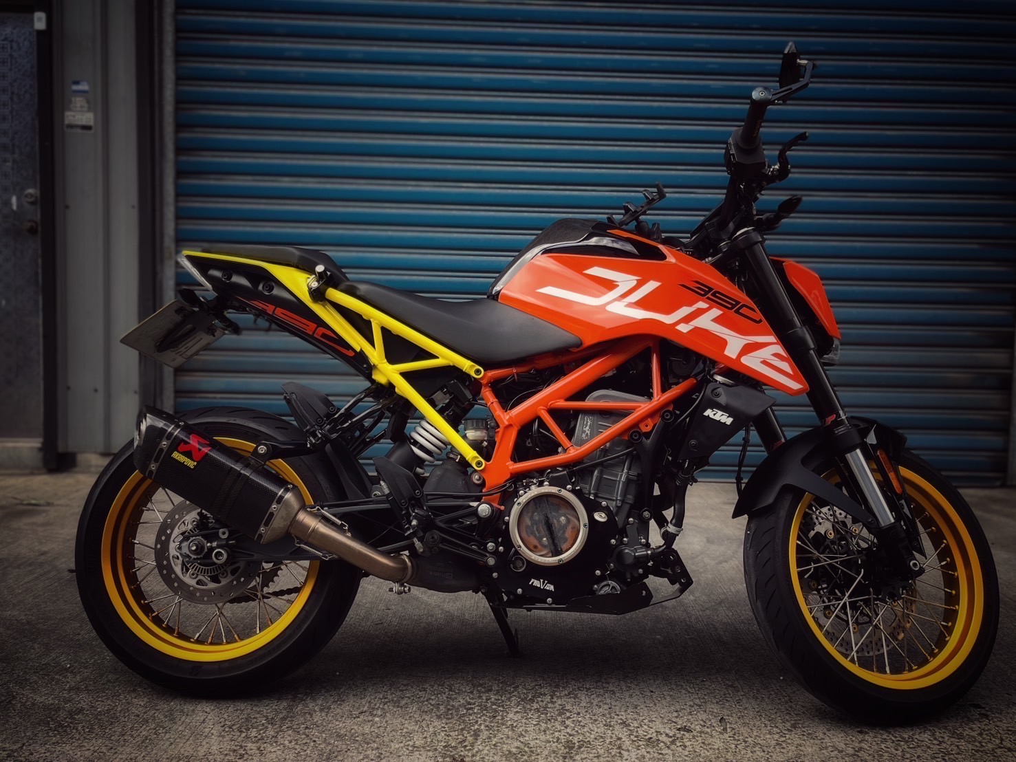 KTM 390DUKE - 中古/二手車出售中 DUKE390 碳蠍管 FAUVISM透明離合器蓋 鋼絲框 精品改裝 小資族二手重機買賣 | 小資族二手重機買賣