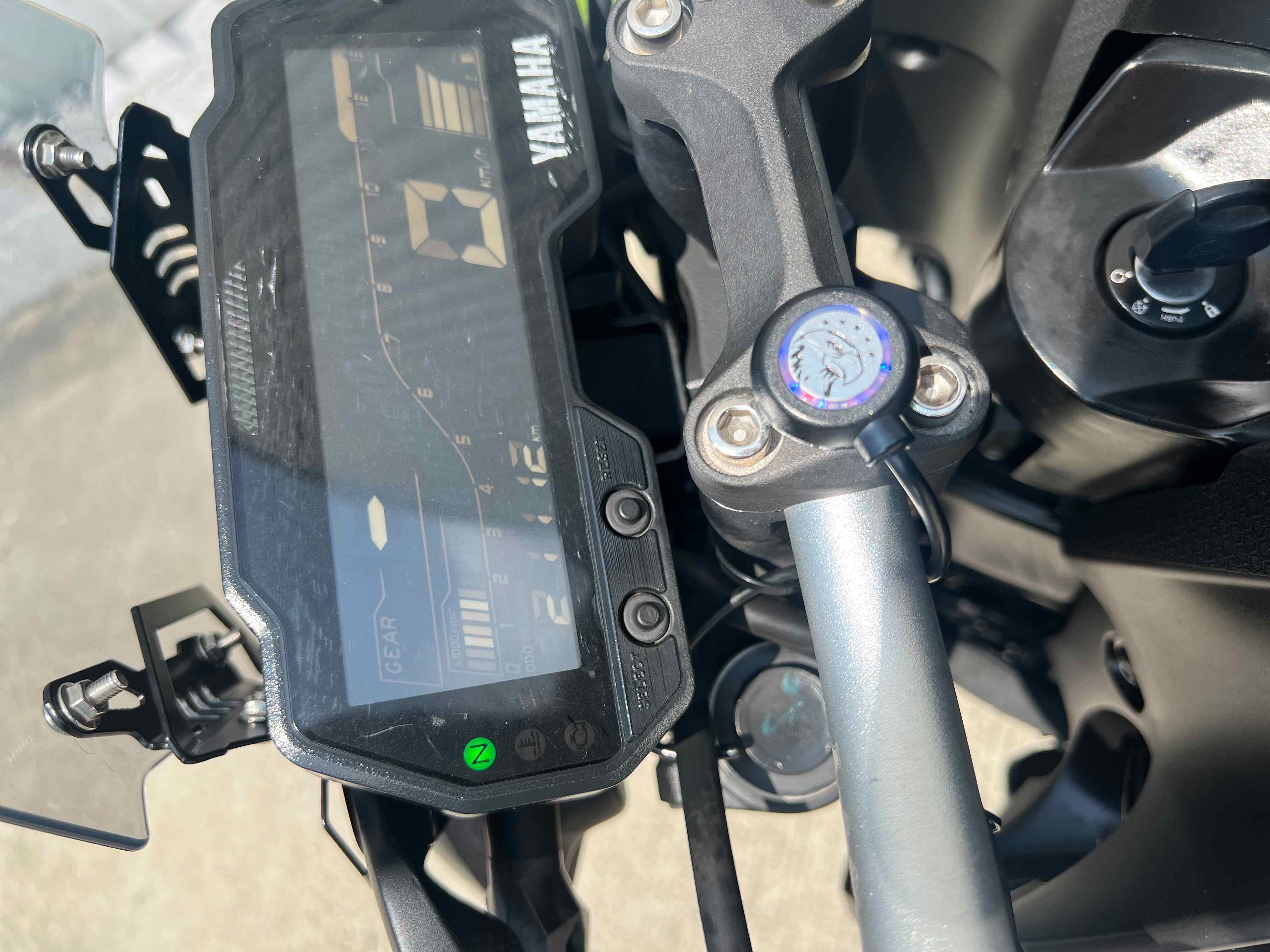 YAMAHA MT-15 - 中古/二手車出售中 2019年 MT-15 闇黑色系 視覺100% 碳纖維車頭罩 FIRE STORM 排氣管 | 阿宏大型重機買賣