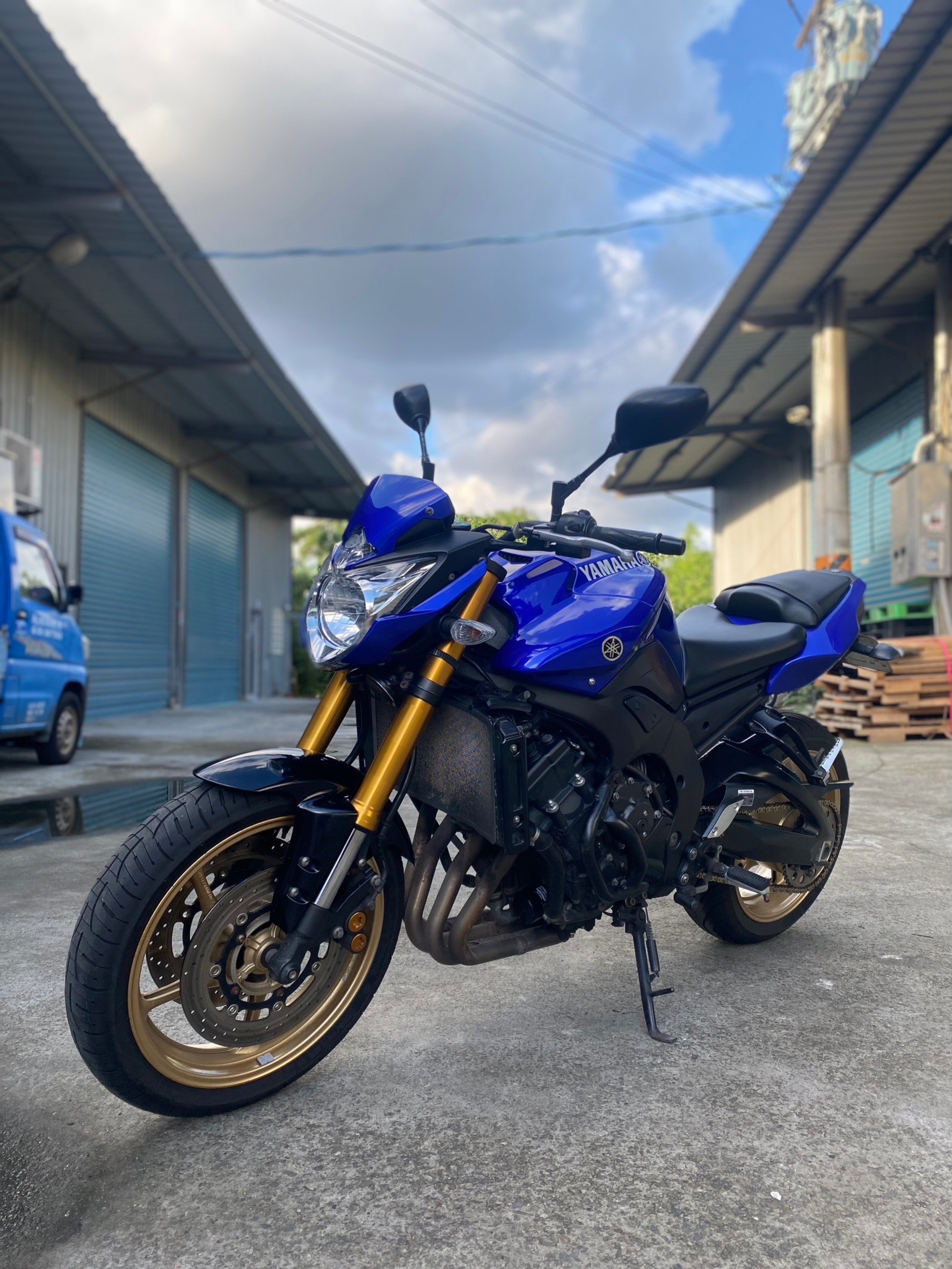 YAMAHA FZ8 (FZ8N) - 中古/二手車出售中 12年FZ8N  已做完大保養 原漆 無事故  搜尋IG:大聖二輪廣場 | Motoshen大聖二輪廣場