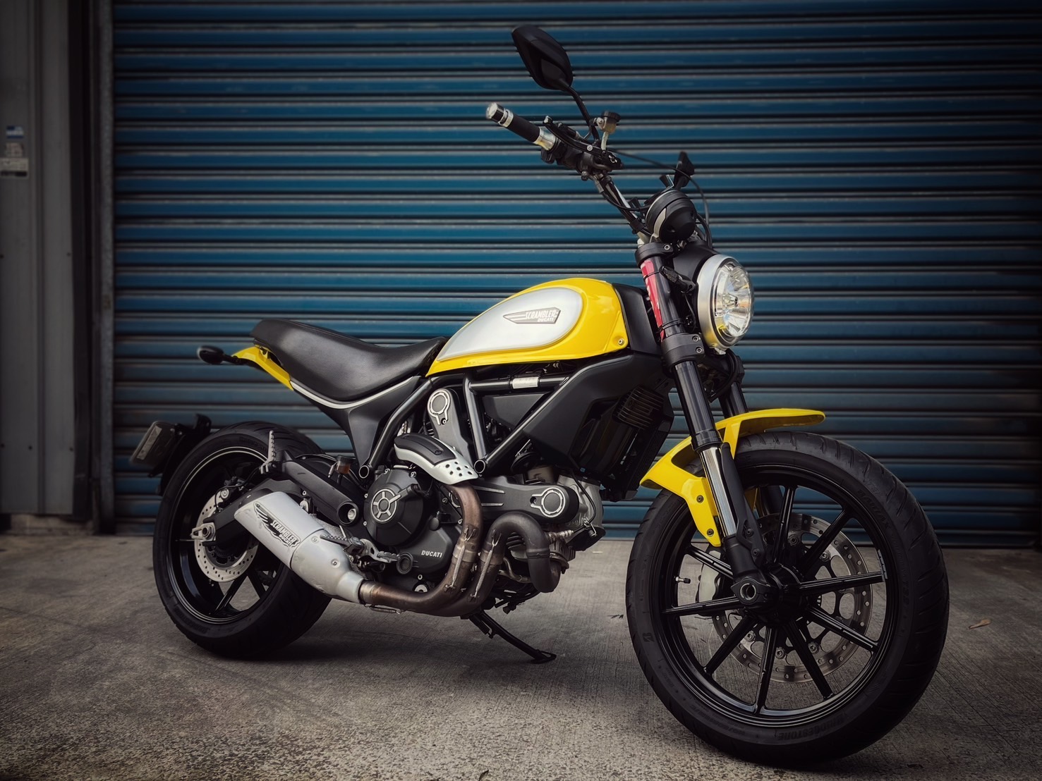 【小資族二手重機買賣】DUCATI SCRAMBLER CLASSIC - 「Webike-摩托車市」 803 經典款 基本改裝 無摔車無事故 小資族二手重機買賣