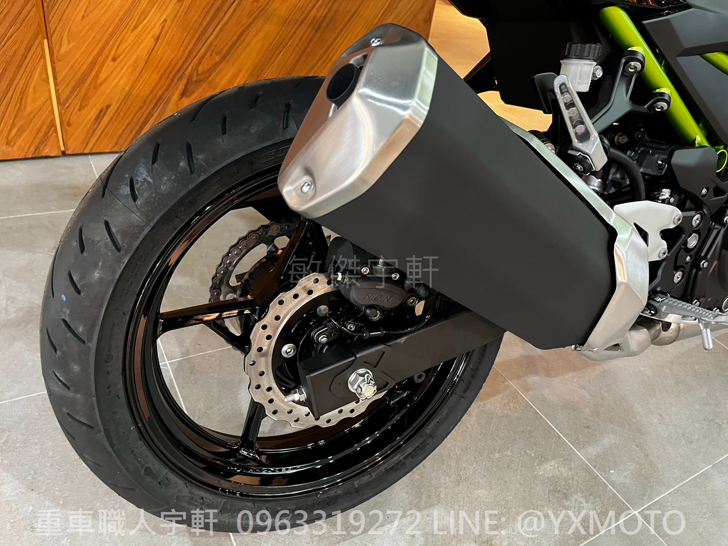 KAWASAKI Z400新車出售中 【敏傑宇軒】全額72期零利率 ! 2023 KAWASAKI Z400 黑色+綠骨 總代理公司車 | 重車銷售職人-宇軒 (敏傑)