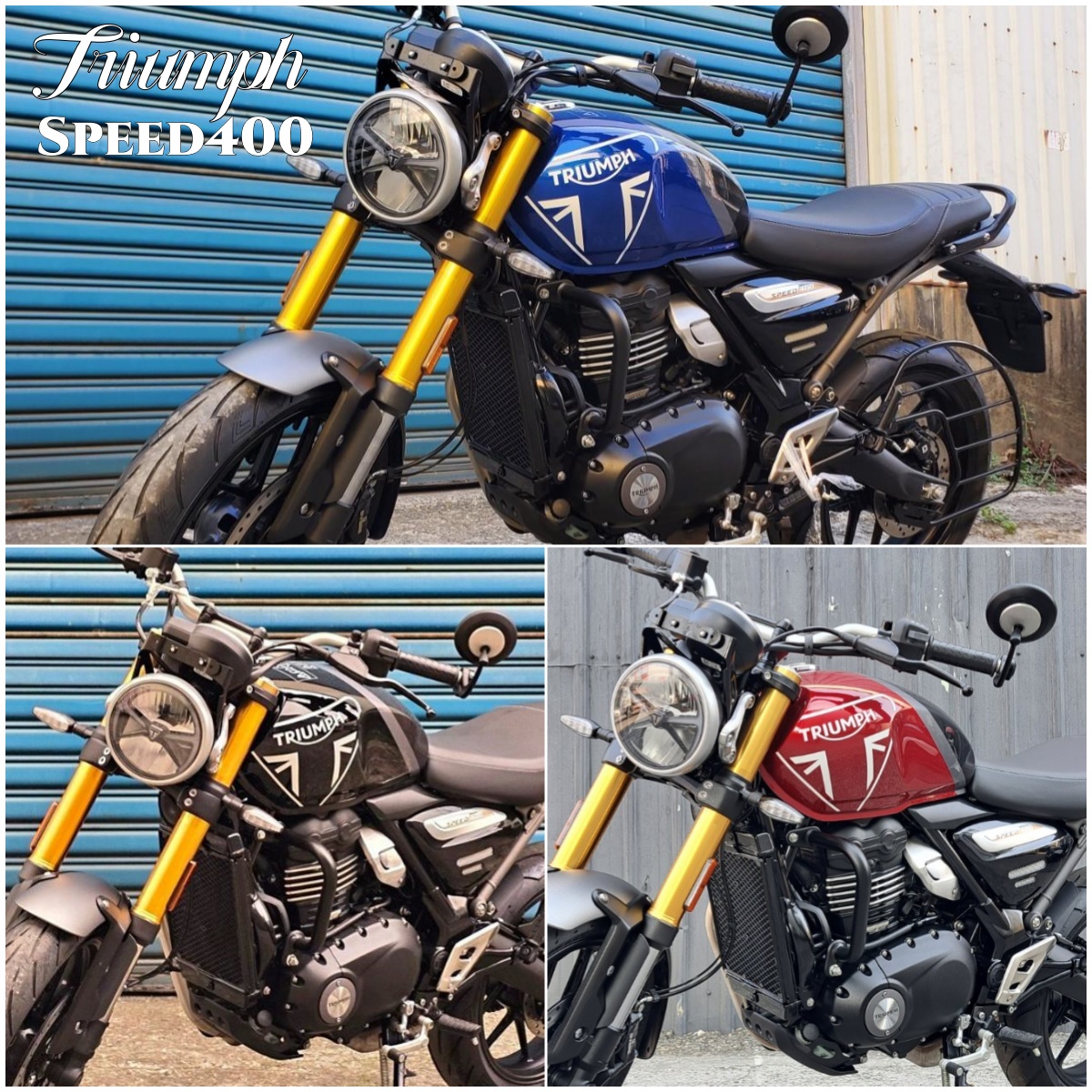 【飛翔國際】TRIUMPH SPEED 400 - 「Webike-摩托車市」 售 新車 2024 TRIUMPH 凱旋 SPEED 400 黃牌街車 SPEED400