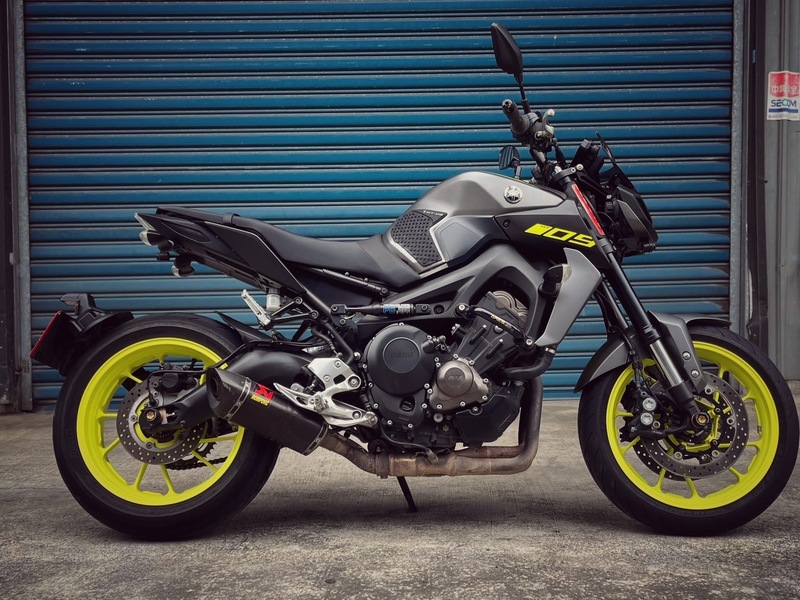 YAMAHA MT-09 - 中古/二手車出售中 碳蠍管 Pd減震桿 行車記錄器 無摔車無事故 小資族二手重機買賣 | 小資族二手重機買賣