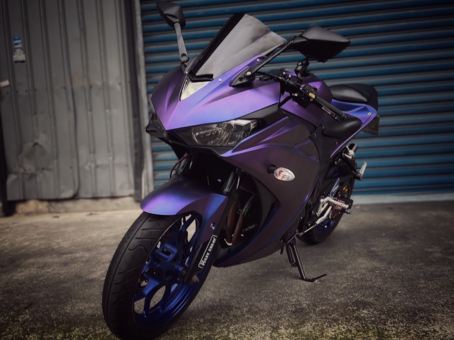 YAMAHA YZF-R3 - 中古/二手車出售中 R3 變色龍車殼 YSS後避震 Brembo卡鉗眾多改裝 小資族二手重機買賣 | 小資族二手重機買賣