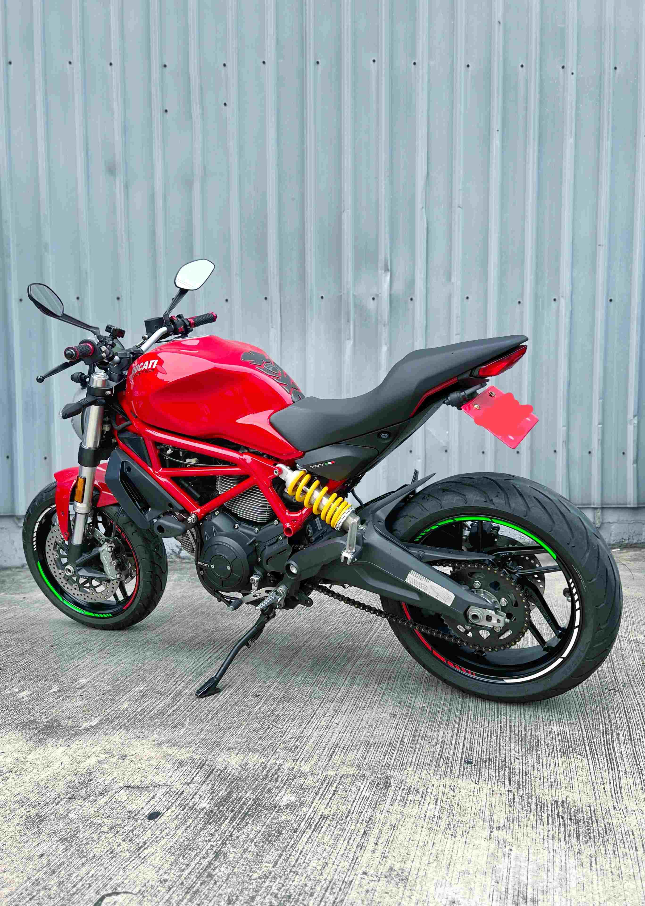 DUCATI MONSTER 797 - 中古/二手車出售中 2018年 MONSTER797 碩文車 多樣改裝 無摔 無事故 | 阿宏大型重機買賣