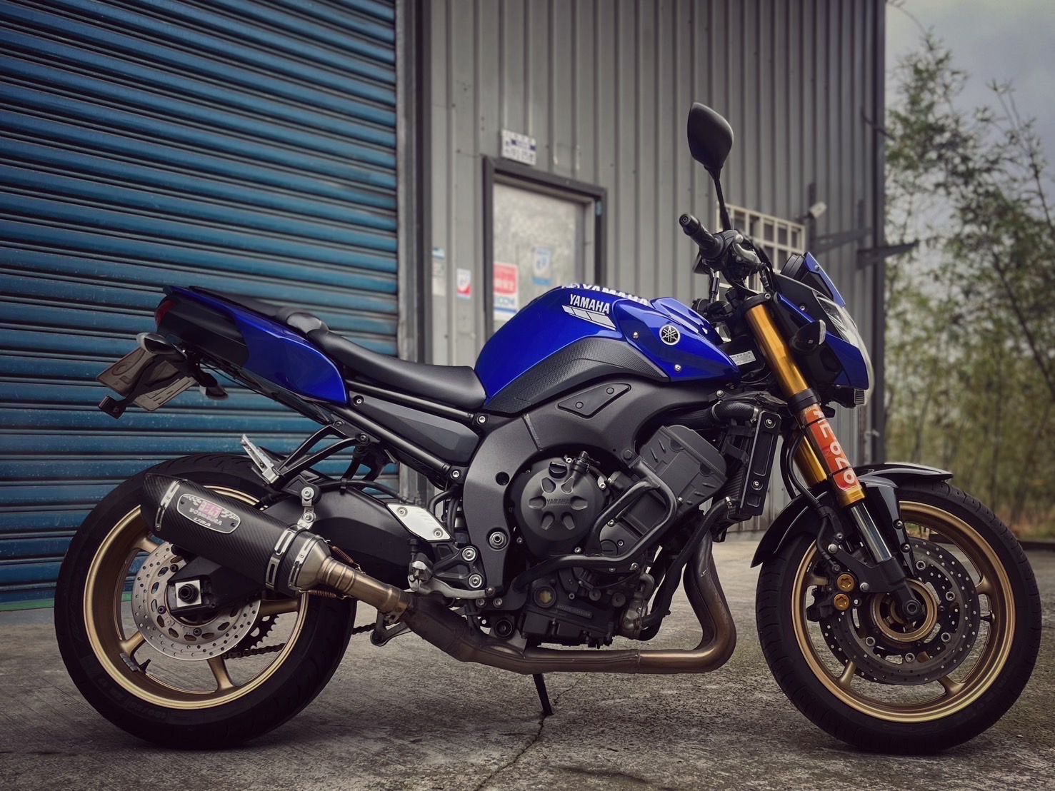 YAMAHA FZ8 (FZ8N) - 中古/二手車出售中 吉村管 前後輪全新的已大保養身體無摔車無事故小資族二手重機買賣 | 小資族二手重機買賣