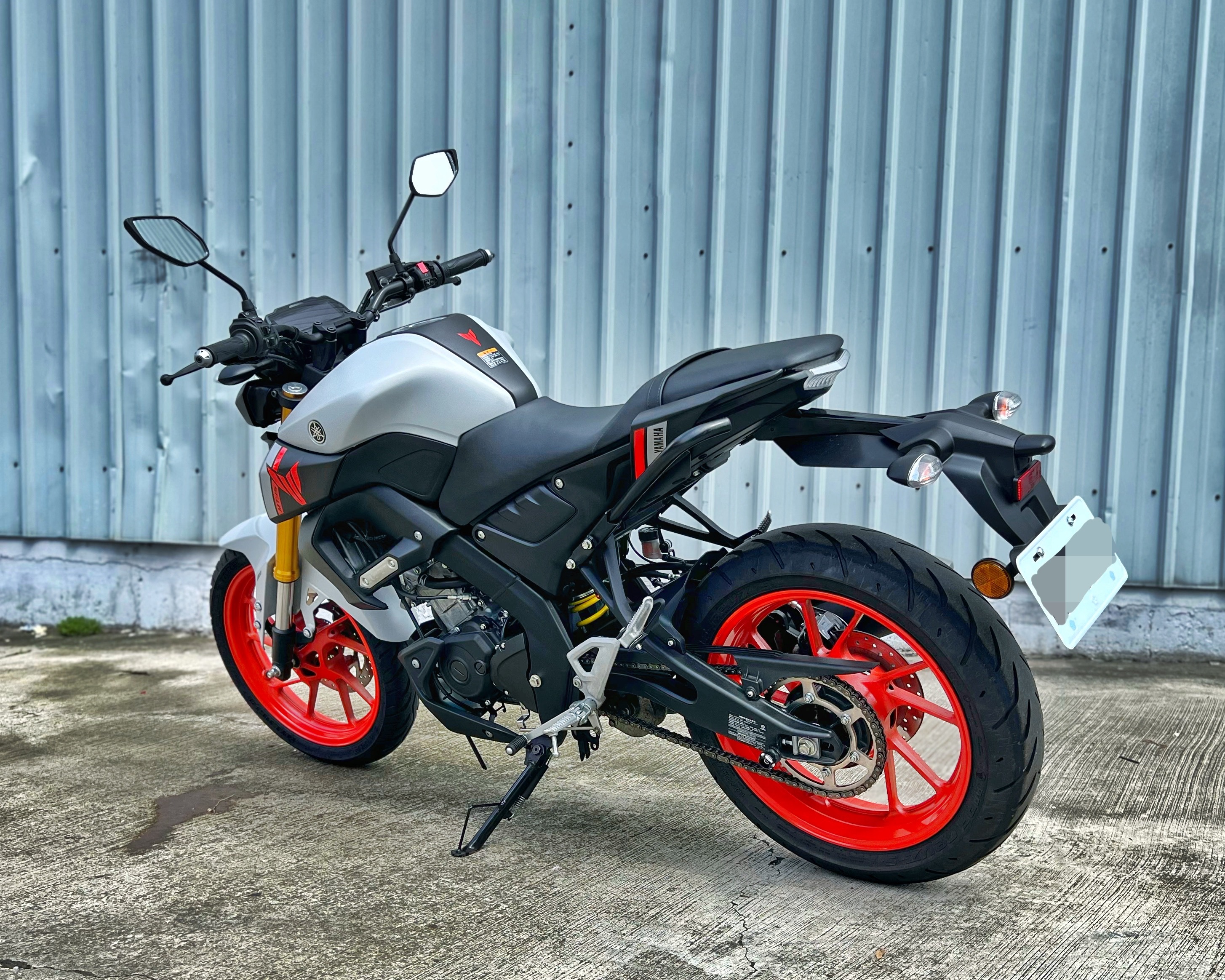 YAMAHA MT-15 - 中古/二手車出售中 2023年 MT-15 V2 黑色系 基本改 一手 無摔 無事故 阿宏大型重機買賣 | 阿宏大型重機買賣