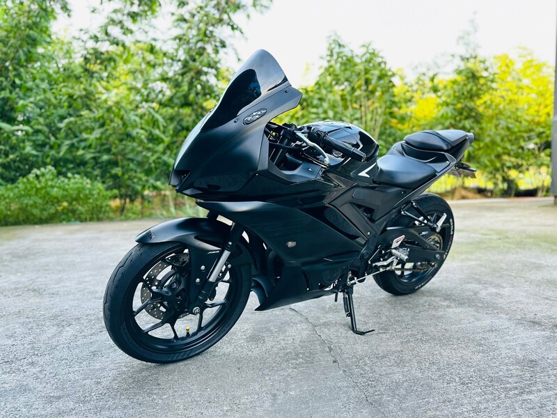 YAMAHA YZF-R3 - 中古/二手車出售中 Yamaha R3 全車黑化 重點改裝 | 摩托販