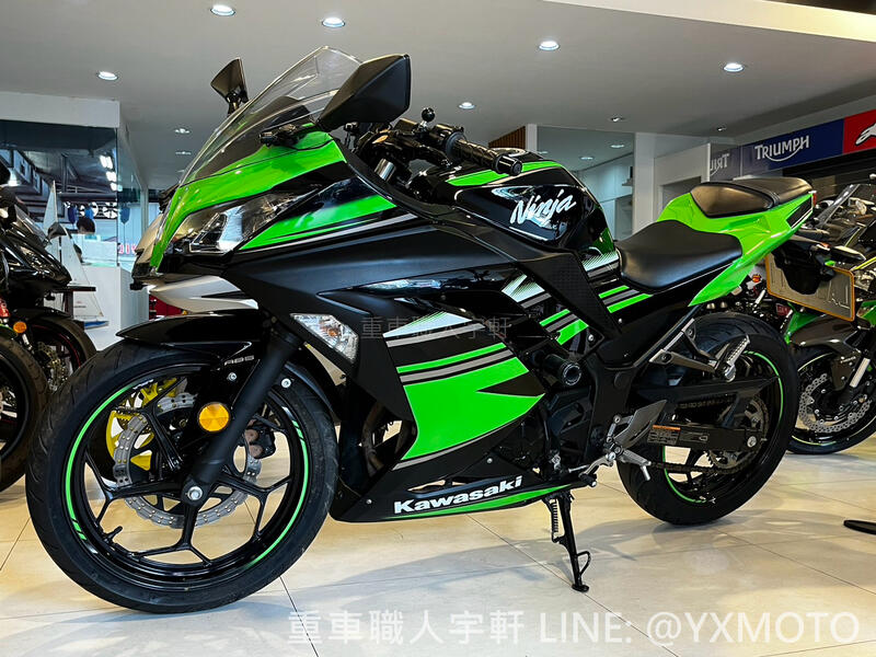 KAWASAKI NINJA300 - 中古/二手車出售中 【敏傑宇軒】二手車 KAWASAKI NINJA 300 公司車 2017 | 重車銷售職人-宇軒 (敏傑)