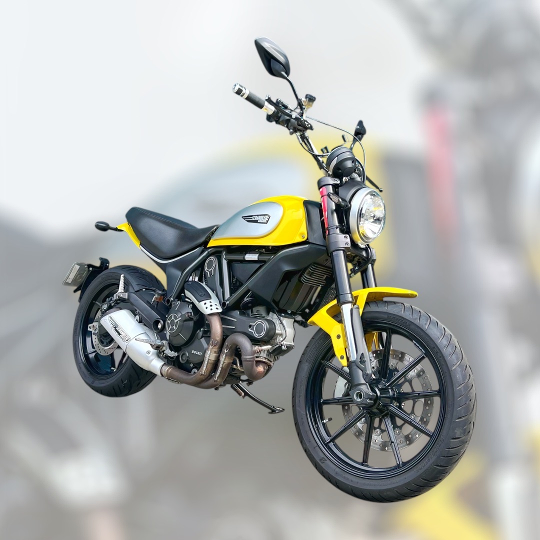 【阿宏大型重機買賣】DUCATI SCRAMBLER ICON - 「Webike-摩托車市」 2016年 SCRAMBLER ICON 803 多樣改裝 無摔 無事故 阿宏大型重機買賣