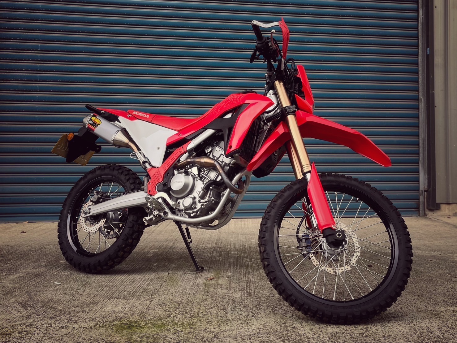 【小資族二手重機買賣】HONDA CRF300L - 「Webike-摩托車市」 台本車 FMF排氣管Andreani前叉 小資族二手重機買賣 