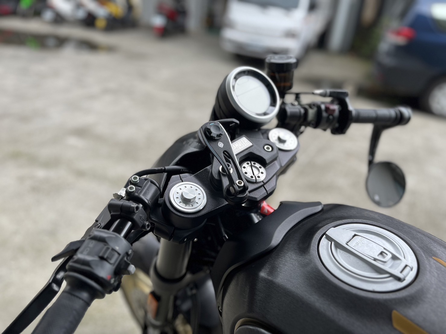 DUCATI SCRAMBLER CAFE RACER - 中古/二手車出售中 SC全段排氣管 Ohlins後避震 小資族二手重機買賣 | 小資族二手重機買賣