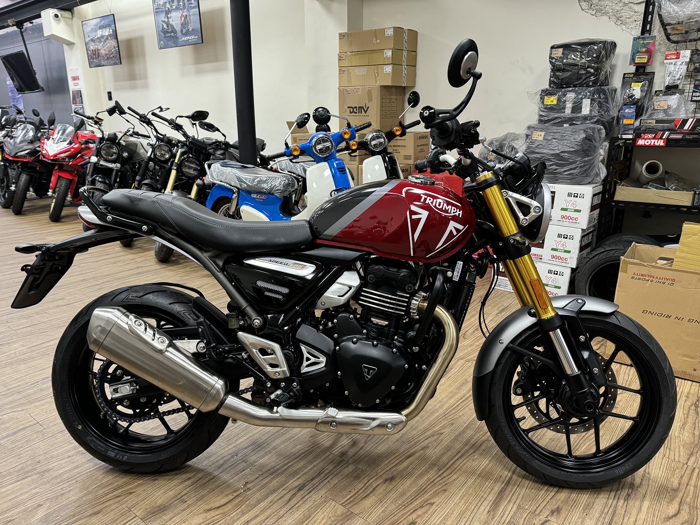 TRIUMPH SPEED 400新車出售中 【新竹長龍車業】TRIUMPH 凱旋 Speed 400 | 新竹長龍車業行