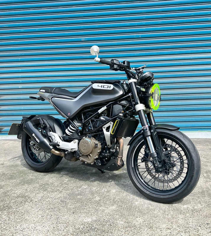 【阿宏大型重機買賣】HUSQVARNA SVARTPILEN 401 - 「Webike-摩托車市」 2021年 黑箭 401 基本改 無摔 無事故