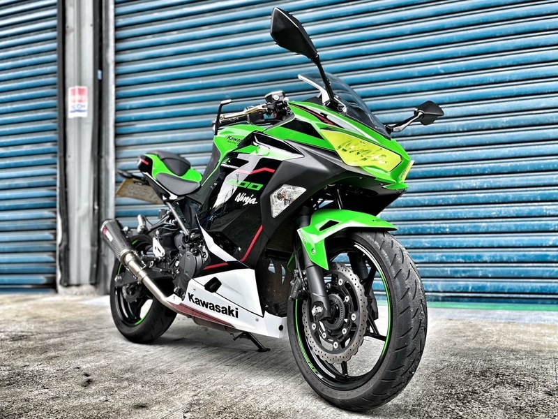 KAWASAKI NINJA400 - 中古/二手車出售中 英蠍管 ENLiNT腳踏 原廠保固 無摔車無事故 小資族二手重機買賣 | 小資族二手重機買賣