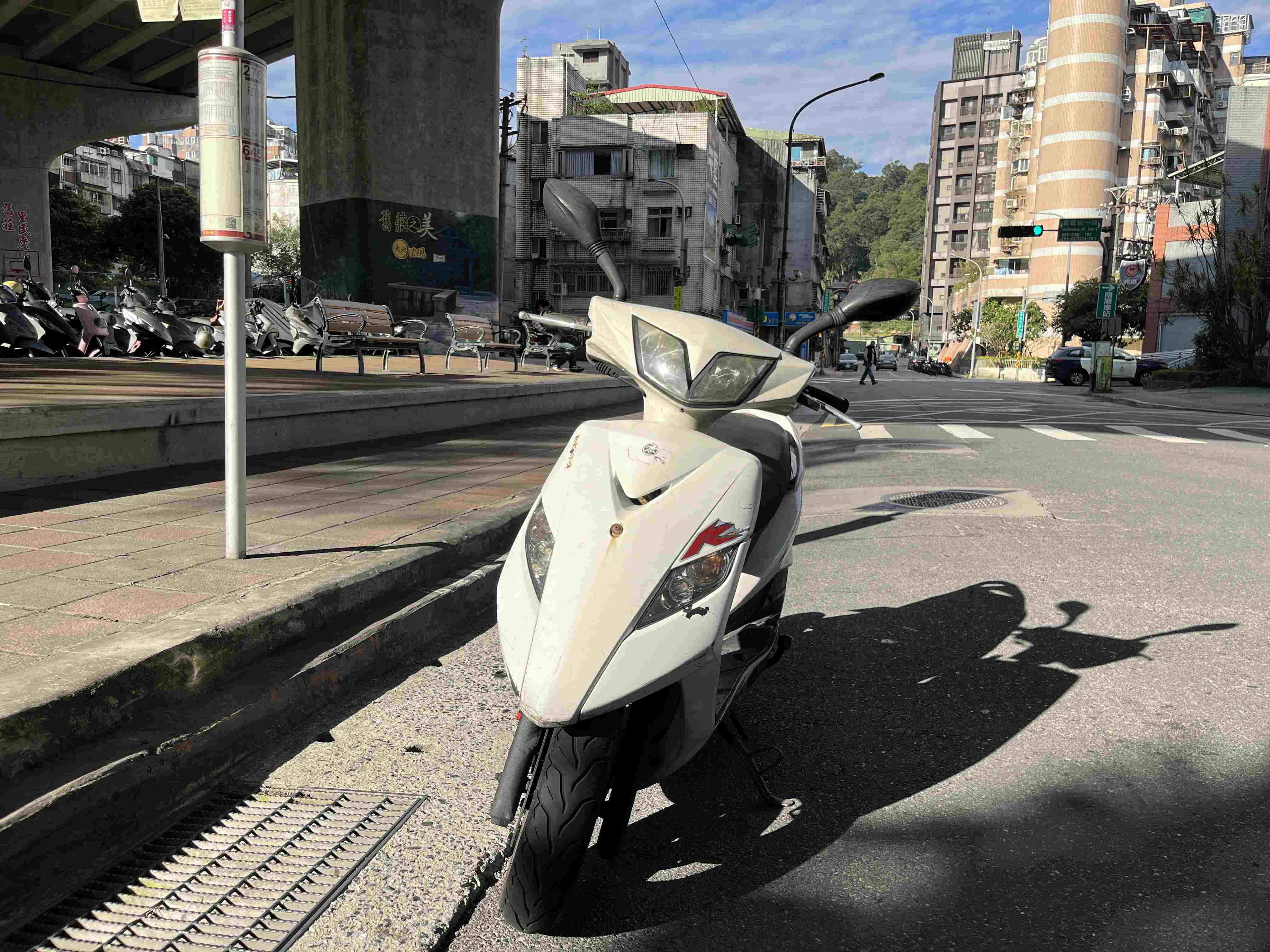 【個人自售】YAMAHA GTR125 - 「Webike-摩托車市」 YAMAHA GTR 白色 125cc 2007年 自買自售