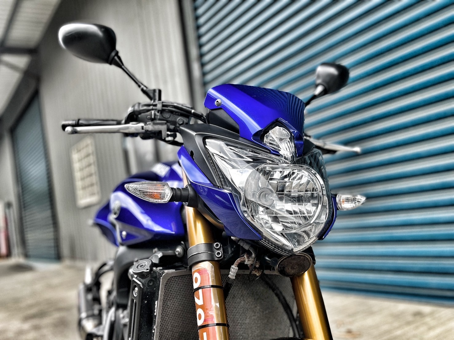 YAMAHA FZ8 (FZ8N) - 中古/二手車出售中 美國吉村管 前後輪全新 無摔無事故 小資族二手重機買賣 | 小資族二手重機買賣