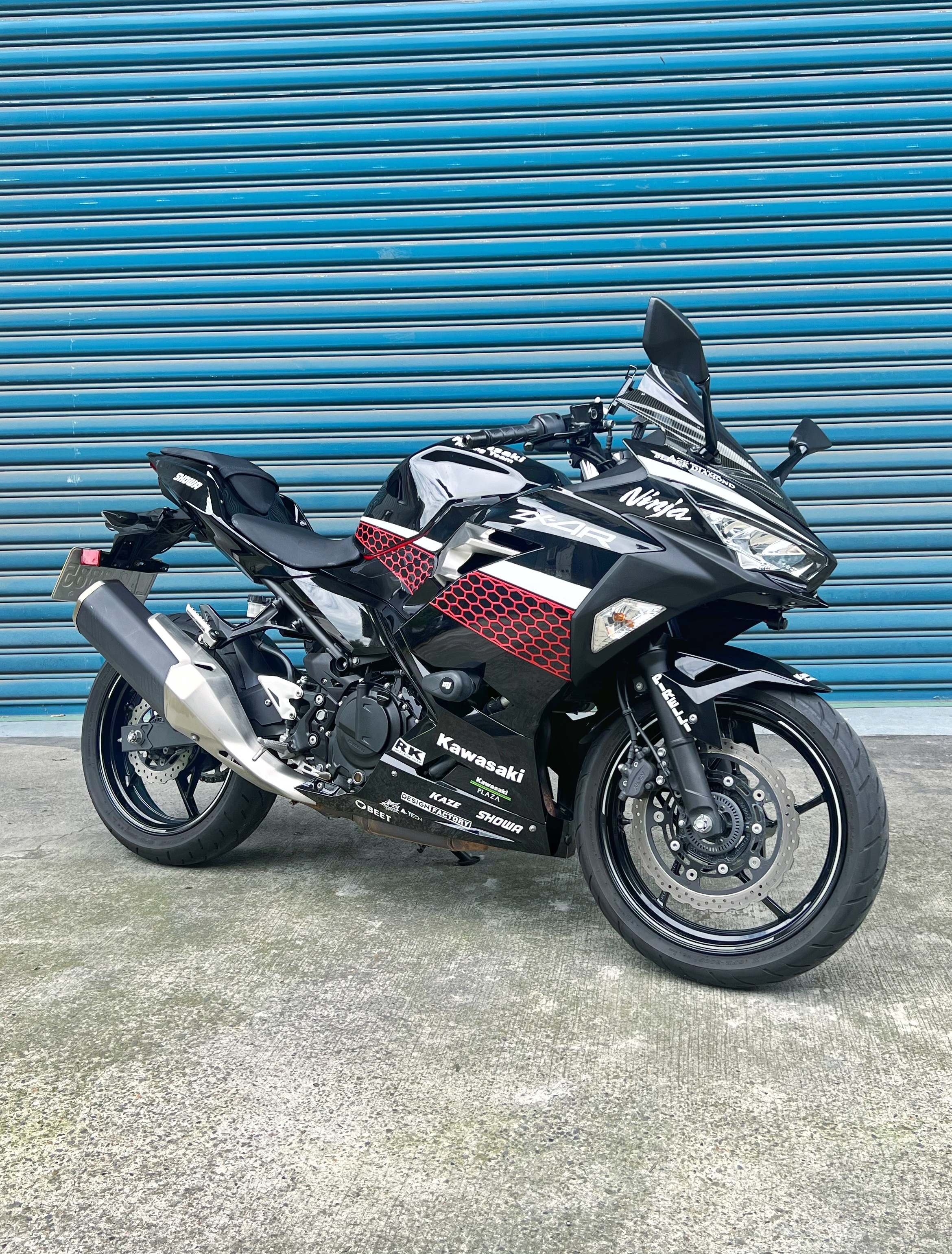 【阿宏大型重機買賣】KAWASAKI NINJA400 - 「Webike-摩托車市」 2021年 NINJA400 稀有黑色系 無摔 無事故