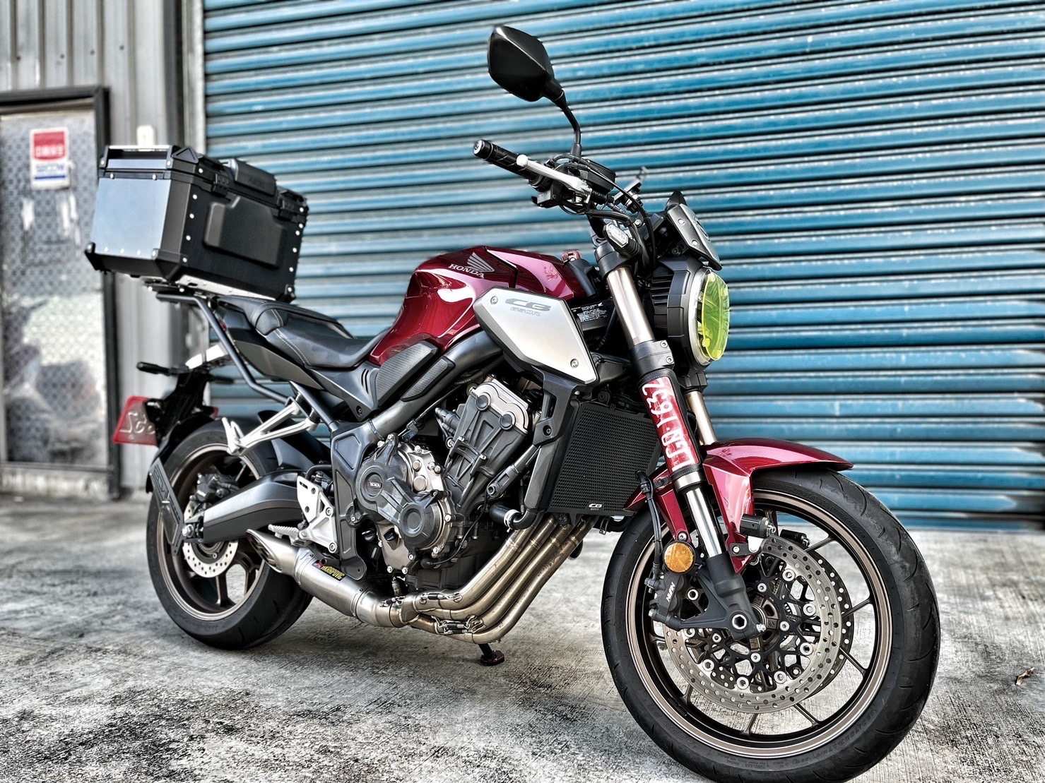 【小資族二手重機買賣】HONDA CB650R - 「Webike-摩托車市」 四孔蠍 全馬力 里程保證 小資族二手重機買賣