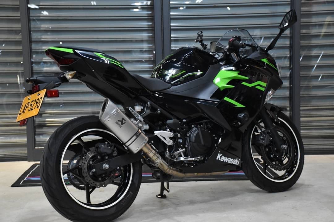 KAWASAKI NINJA400 - 中古/二手車出售中 全段排氣管 Ridea（端子、握把）行車記錄器 小資族二手重機買賣 | 小資族二手重機買賣