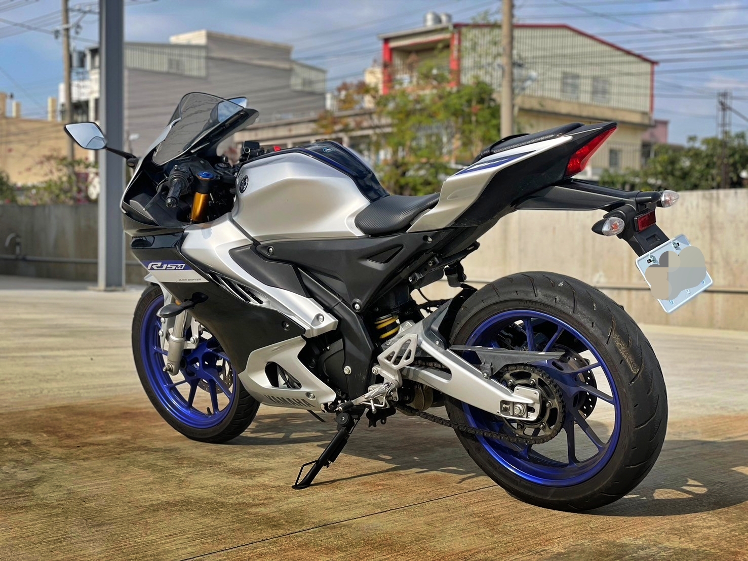 YAMAHA YZF-R15 - 中古/二手車出售中 2022 原廠頂配M版 高顏值熱門白牌輕檔 | 武士重機-阿良