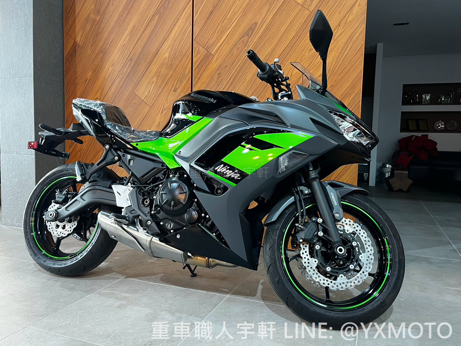 KAWASAKI Ninja 650新車出售中 【敏傑宇軒】全額72期零利率 ! Kawasaki 忍者 Ninja 650 2024 消光灰亮綠 總代理公司車 | 重車銷售職人-宇軒 (敏傑)