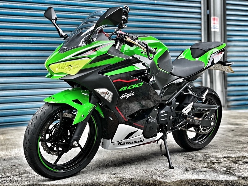 KAWASAKI NINJA400 - 中古/二手車出售中 英蠍管 ENLiNT腳踏 超多改裝 原廠保固 小資族二手重機買賣 | 小資族二手重機買賣