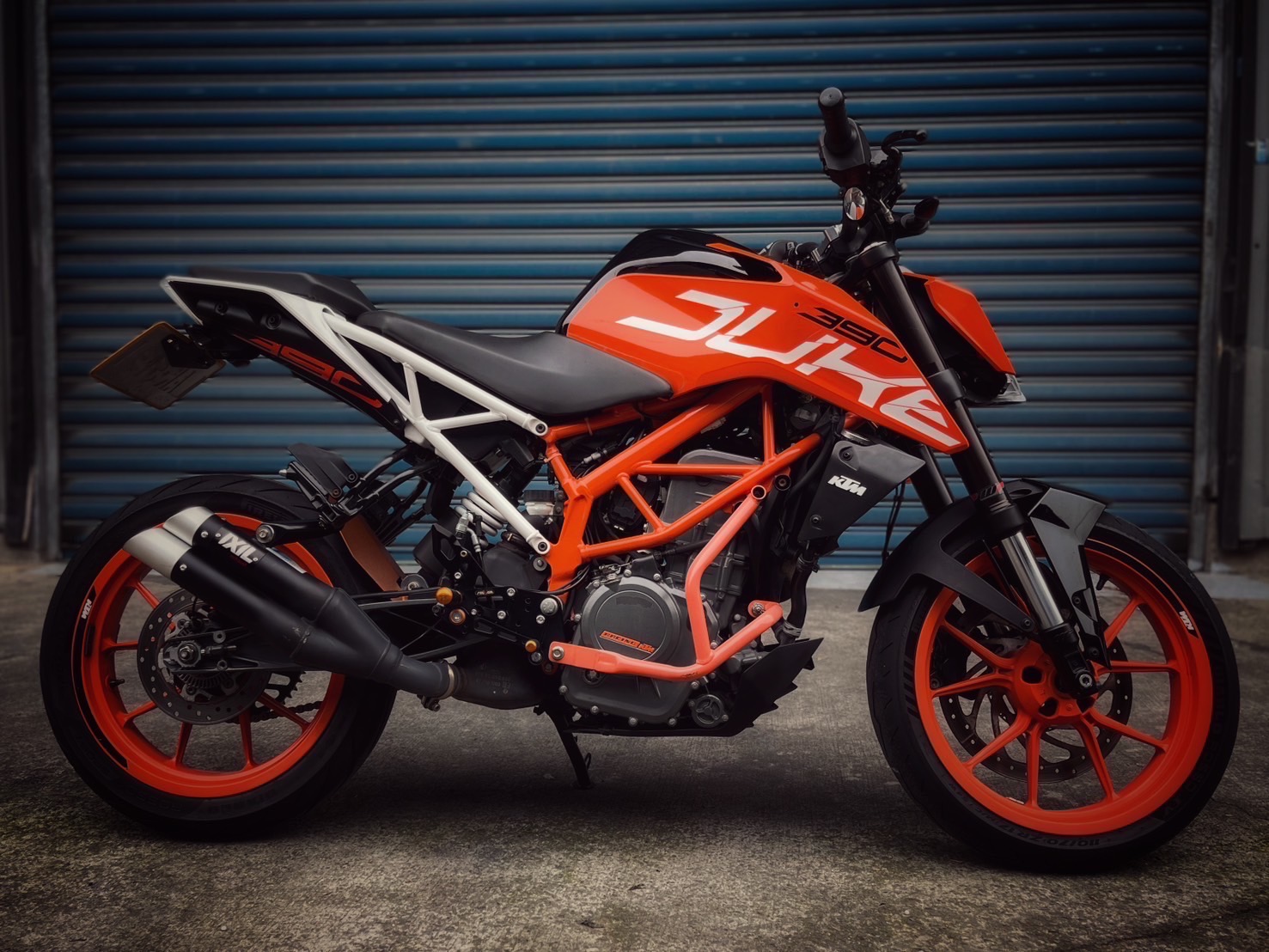 KTM 390DUKE - 中古/二手車出售中 Duke390 IXIL排氣管 腳踏後移 小資族二手重機買賣 | 小資族二手重機買賣