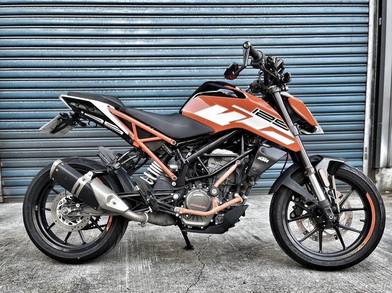 KTM 125DUKE - 中古/二手車出售中 基本改裝 無摔無事故 小資族二手重機買賣 | 小資族二手重機買賣