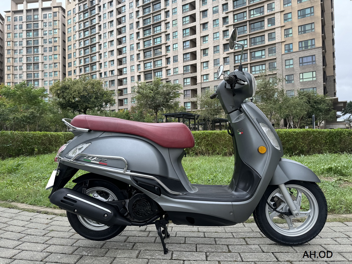 光陽 LIKE 125 - 中古/二手車出售中 【新竹長龍車業】KYMCO 光陽 LIKE 125 消光灰 | 新竹長龍車業行